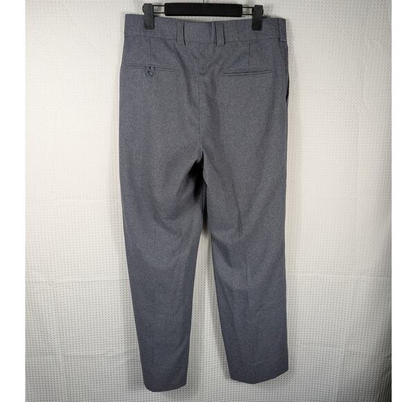 Honig’s Whistle Stop 34R Pleated Gray Dress Pants Men Made in USA Classic Fit - Picture 2 of 4